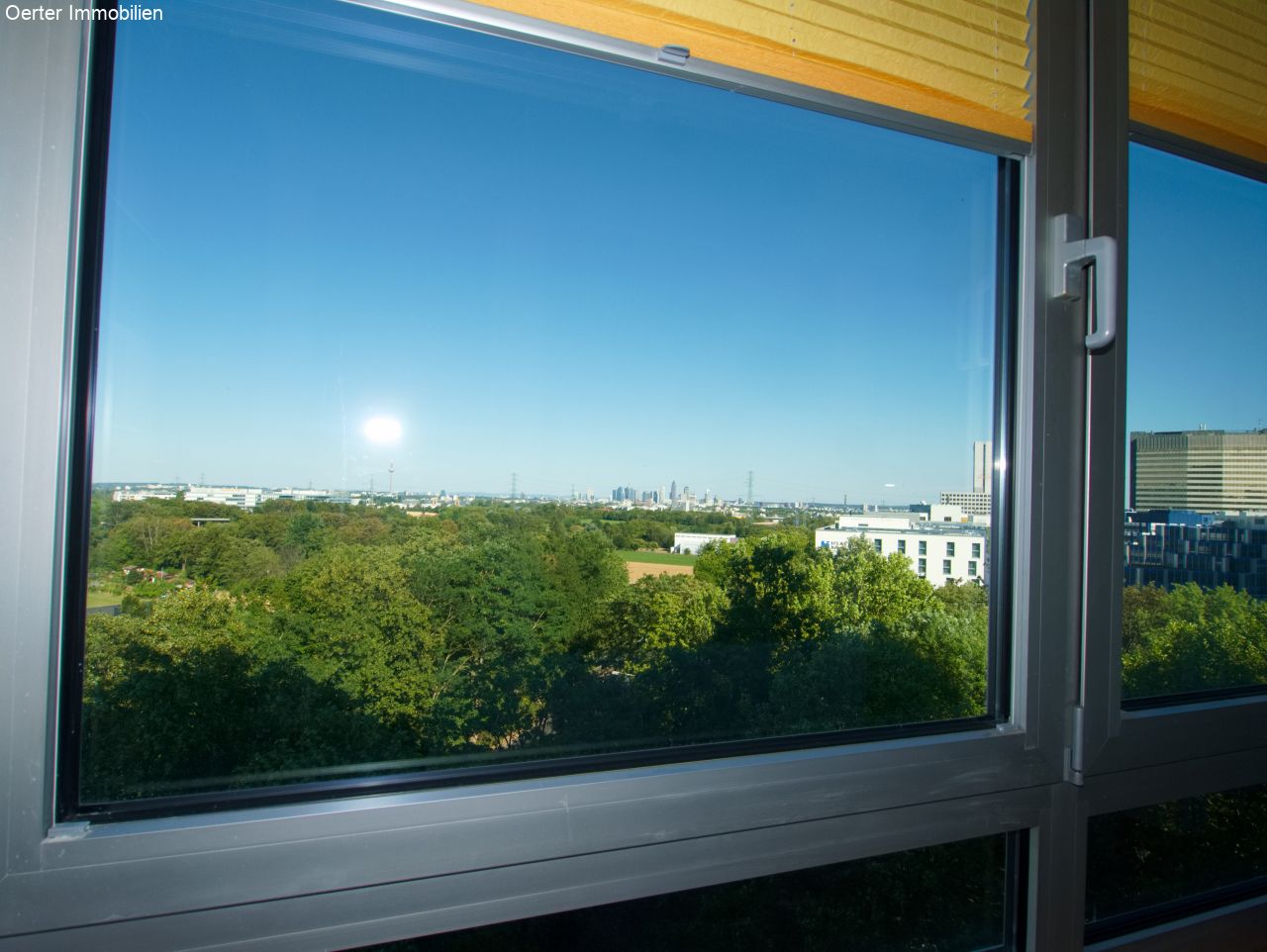 Loggia Blick aus dem Fenster