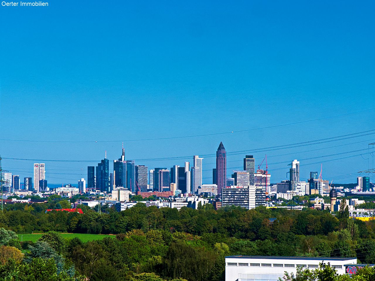 Skyline aus Eschborn nah 3