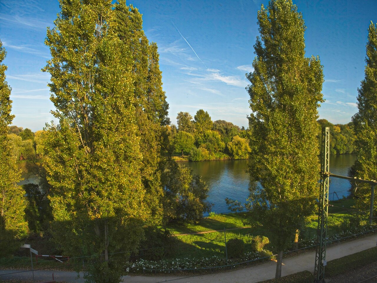 Blick aus dem Fenster