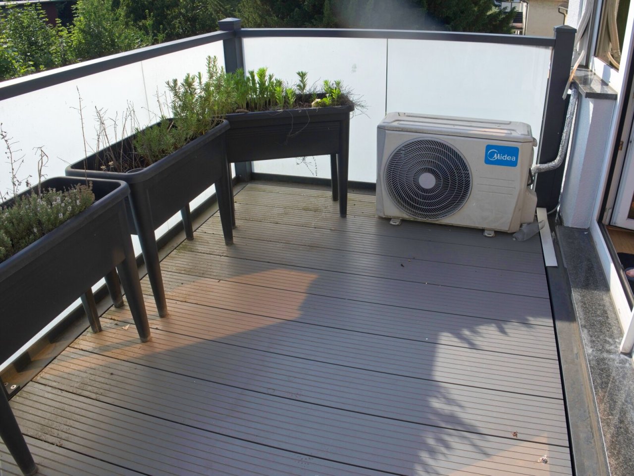 Balkon mit Klima Balkon mit Klima