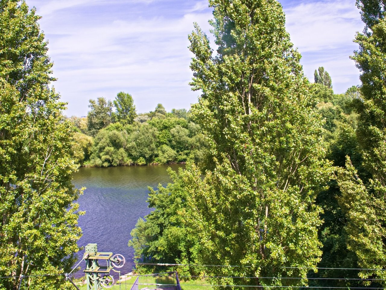 Blick aus dem Fenster